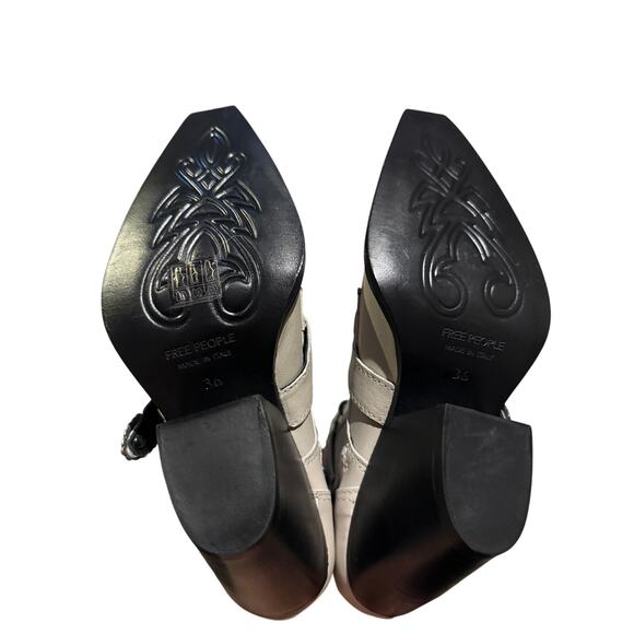 NWT Free People Briar Buckle Lace Up Boots Sz. 36 (US 6) - Picture 7 of 8